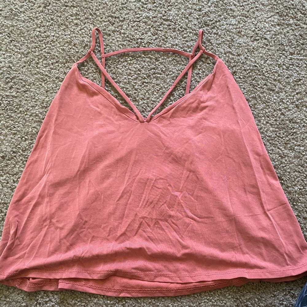 Mauve/pink cute tank